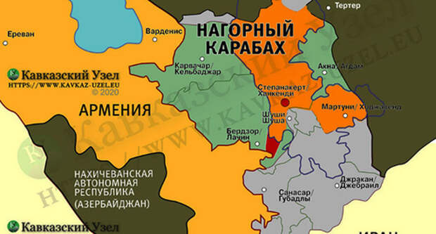 Карта мира политическая нагорный карабах
