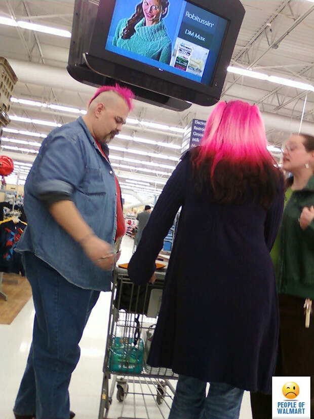 Экстравагантные покупатели Walmart walmart, люди, мода