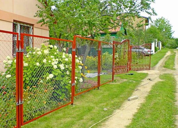 сборно-секционный забор