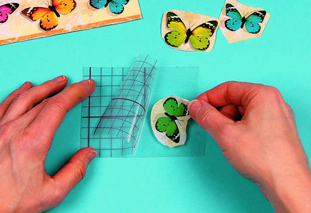 Бабочки из салфеток: оригинальный декор для дома своими руками