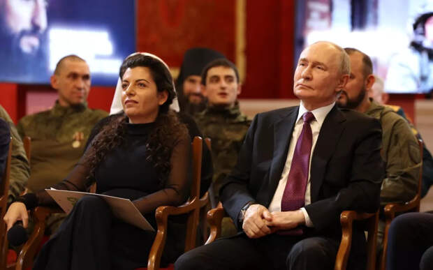 Онкобольная Маргарита Симоньян поедет в Индию вместе с Путиным