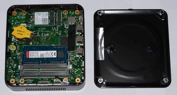 LIVA Z с процессором Celeron N3350