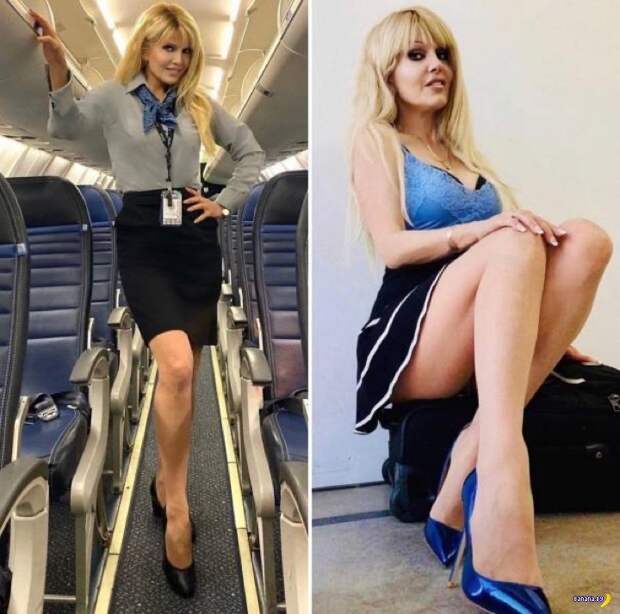 Раздеваем стюардесс! ✈️ - 2 Раздеваем стюардесс! ✈️ - 2