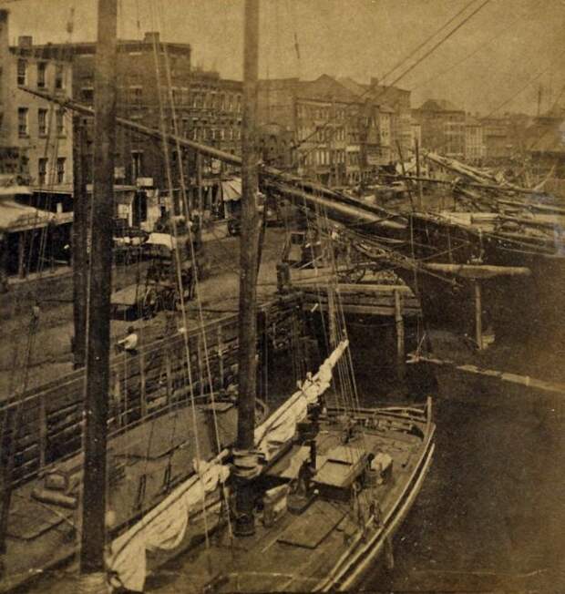 Таким был Нью-Йорк в 1870-х года. Редкие фотографии