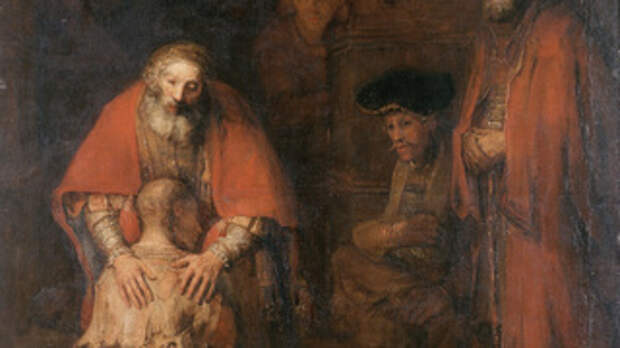 Возвращение блудного сына, ок. 1666—1669 / Рембрандт