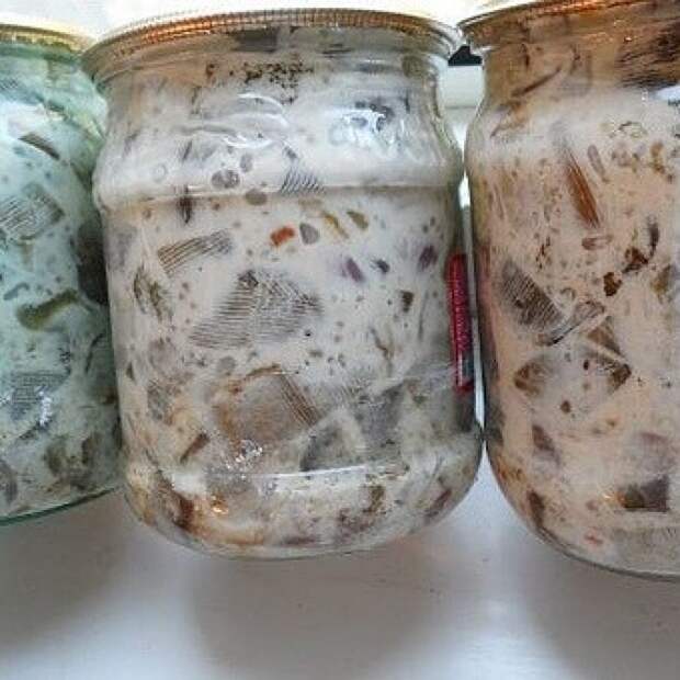 БАКЛАЖАНЫ В МАЙОНЕЗЕ СО ВКУСОМ ГРИБОВ