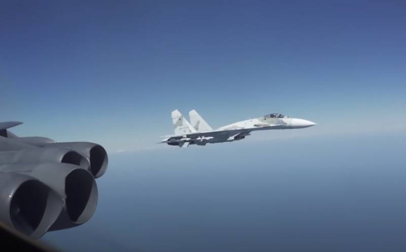 Перехват B-52 над Черным морем