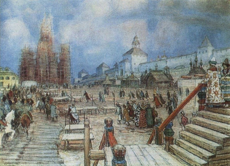 художник Аполлинарий Васнецов картины – 18