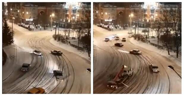 Массовый дрифт поневоле