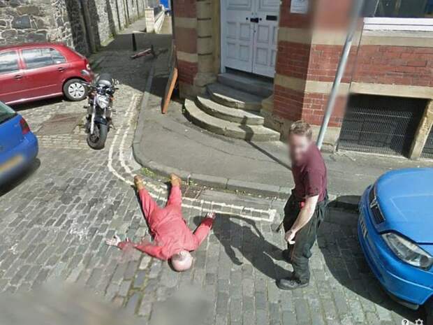 5. Маньяк-убийца с топором по-шотландски google earth, google street view, карты google, преступления