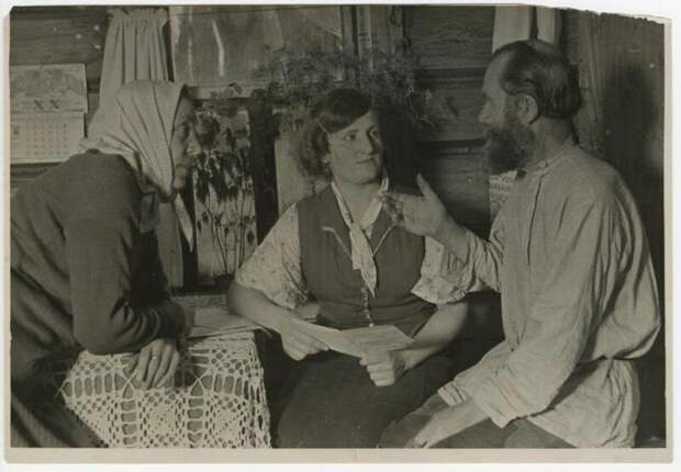 Подготовка к выборам в Верховный Совет РСФСР Д. Чернов, 1938 год, МАММ/МДФ.