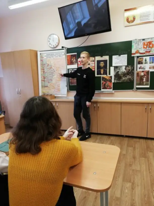 21.04.2022 года среди учащихся V-IX классов прошел Урок памяти ´Нам этот мир завещано беречь´.