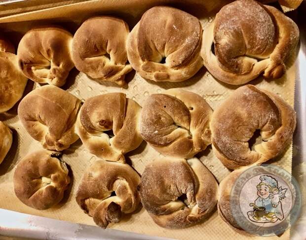 Булочки с оливками по-гречески (элиопитес) Еда, Рецепт, Оливки, Длиннопост, Булочки