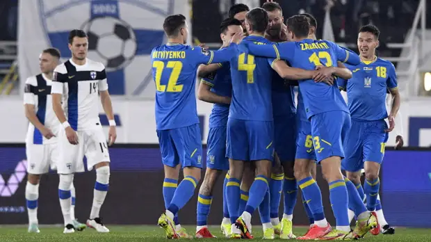 Украина обыграла Финляндию в отборе на ЧМ-2022