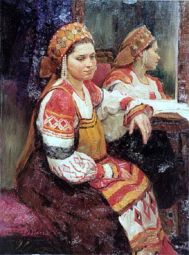 Русские красавицы глазами художников