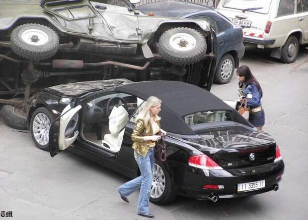 Подборочка смешных и нелепых авто-аварий Подборочка смешных и нелепых авто-аварий авто, авто приколы, фото, юмор