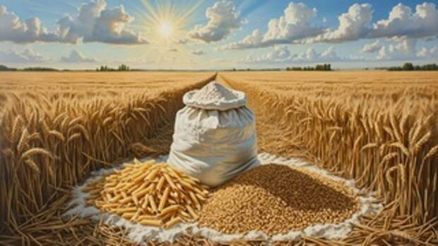 Пшеница, мука и макароны / Изображение сгенерировано YandexGPT 5 Pro / amic.ru