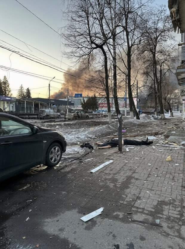 Последствия прилёта в Брянске