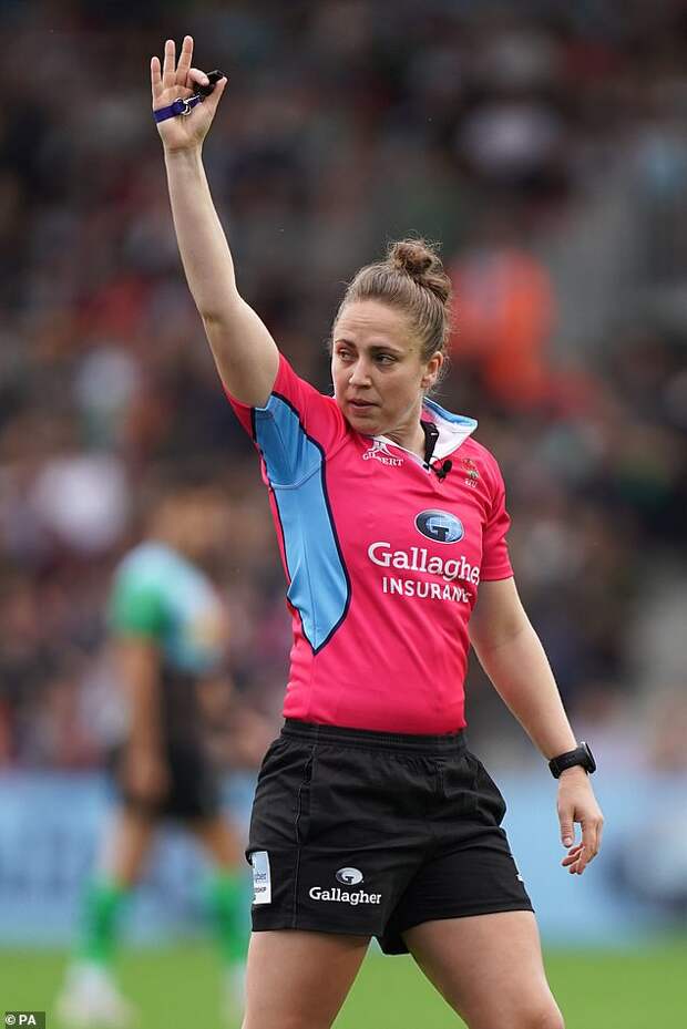 Sara Cox became a rugby trailblazer by taking charge of Harlequins versus Worcester