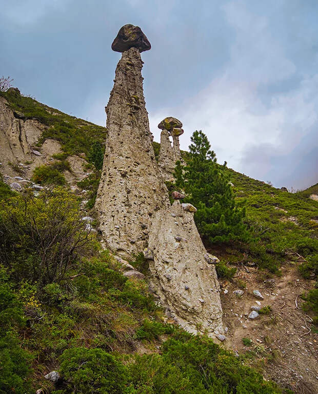 Каменные грибы Горный Алтай, Пейзаж, Путешествия, Фототур, Дикий туризм, Фотография, Отдых в России, Длиннопост