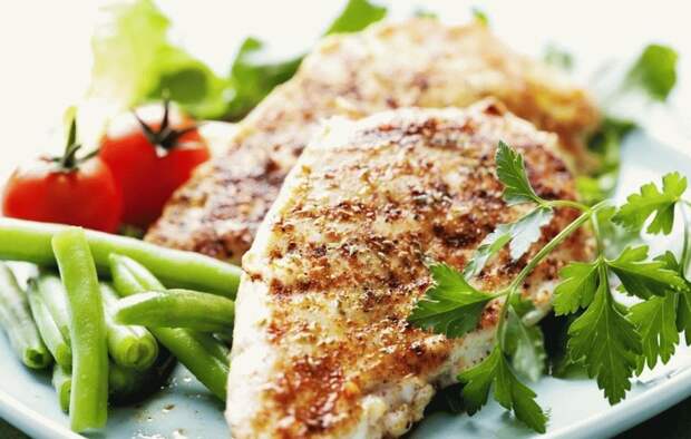 Стейк индейки в мультиварке