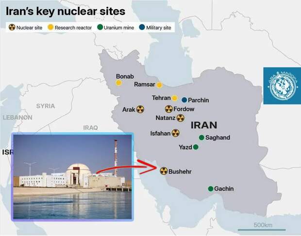 ‼️🇮🇷⚛️В Иране взрывы у АЭС «Бушер»: удары по ней могут вызвать ядерную