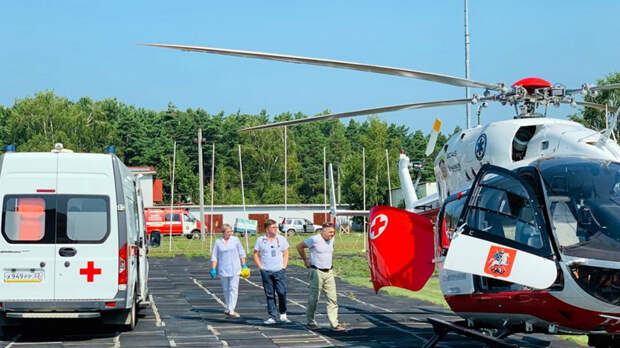 Покалечившуюся на квадроцикле 5-летнюю девочку вертолетом из Владимирской области доставили в Москву