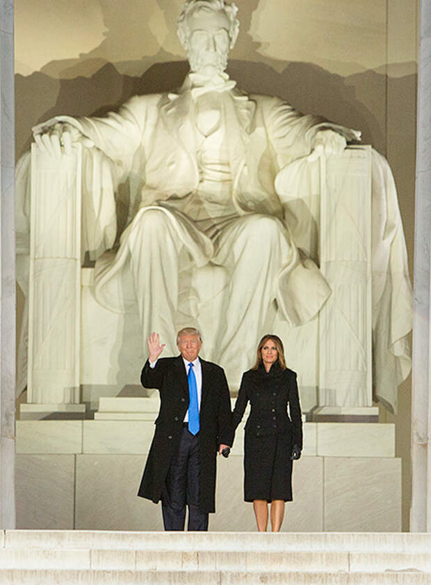 Дональд и Мелания Трамп
