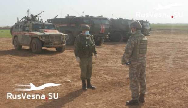 Яркие кадры: Боевые вертолёты ВКС над российско-турецкой колонной в Сирии (+ФОТО, ВИДЕО) | Русская весна
