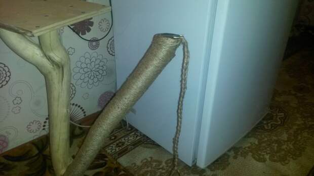 Рукожопим когтеточку любимому домашнему питомцу Рукожопим когтеточку любимому домашнему питомцу животные, коты, своими руками, сделай сам