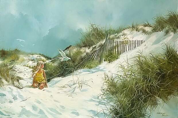 акварели художника Carolyn Blish-27