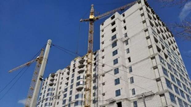 Строительство жилья в Барнауле / Фото: Екатерина Смолихина / amic.ru