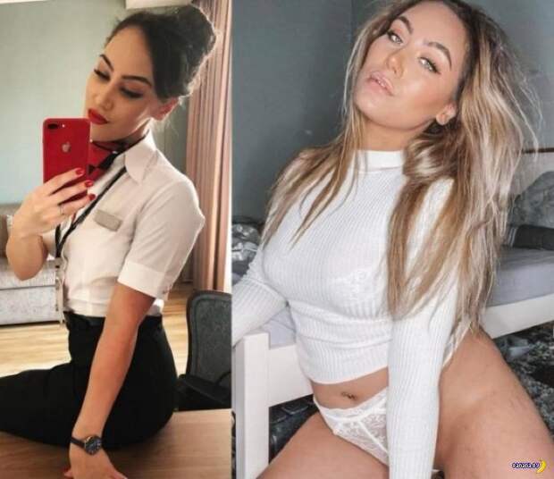 Раздеваем стюардесс! ✈️ - 2 Раздеваем стюардесс! ✈️ - 2