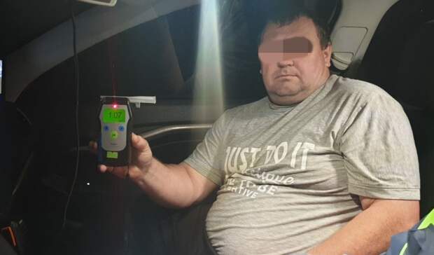 В Тюменской области задержали пьяного 41-летнего водителя «Шевроле»