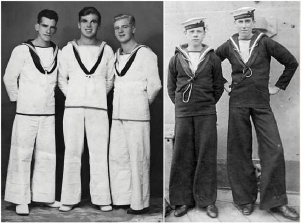 Брюки клеш – почему моряки носили именно их.