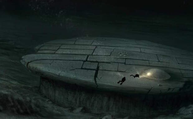 Маркированная как «аномалия Балтийского моря» рукотворная структура выглядит будто настоящий космический корабль, спустившийся под воду со съемок очередной части «Звездных войн».