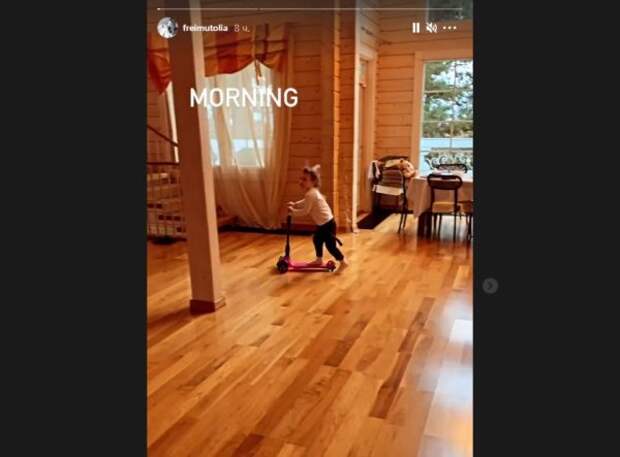 Скриншот из Instagram Ольги Фреймут Скриншот из Instagram Ольги Фреймут