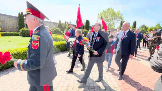 Церемония захоронения 15 красноармейцев прошла в Кишиневе