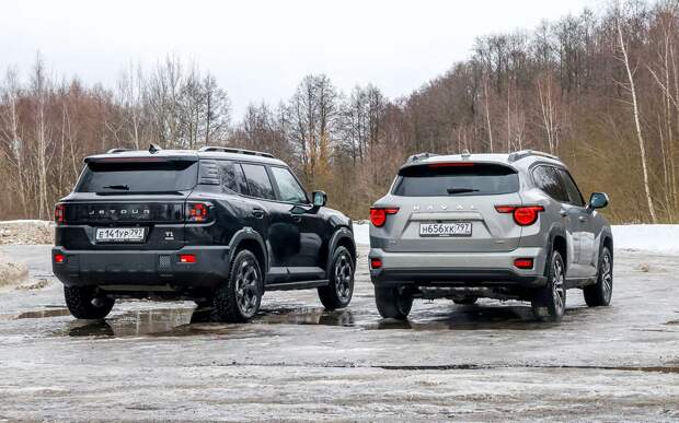 Haval H7 и Jetour T1 — тест в цифрах