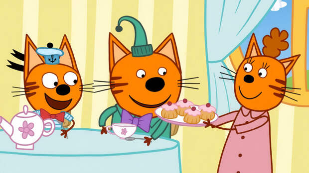 Дети будут в восторге: рецепт творожного кулича на Пасху из мультика «Три кота»