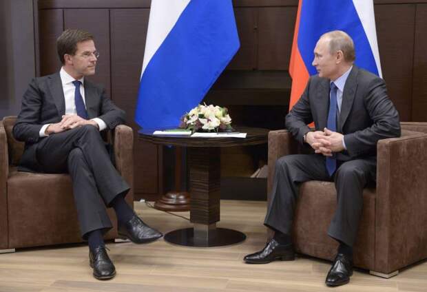 Путин «тайно» встретился с премьер-министром Нидерландов по MH17