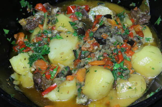 Думляма (Димлама) в казане рецепт, еда, узбекская кухня, думляма, видео, длиннопост