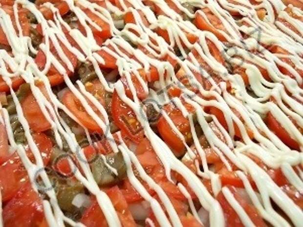 Мясо по-французски с грибами