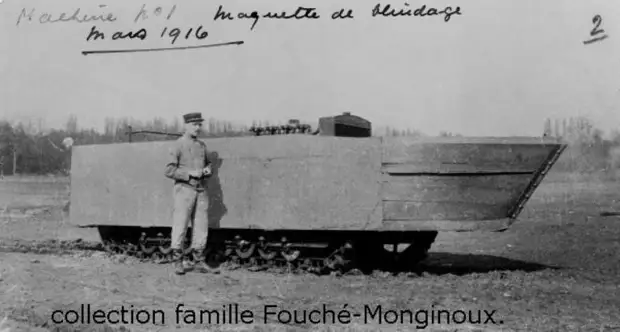 Первенцы французского танкостроения. Прототипы танков «Шнейдер» и «Сен-Шамон»