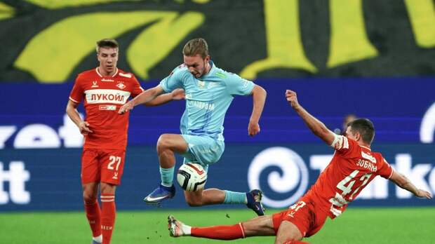 «Спартак» впервые с 2012 года победил «Зенит» в Санкт‑Петербурге