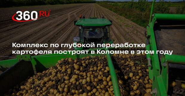 Комплекс по глубокой переработке картофеля построят в Коломне в этом году