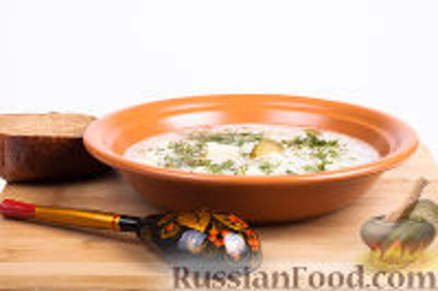 Фото к рецепту: Рассольник с говядиной