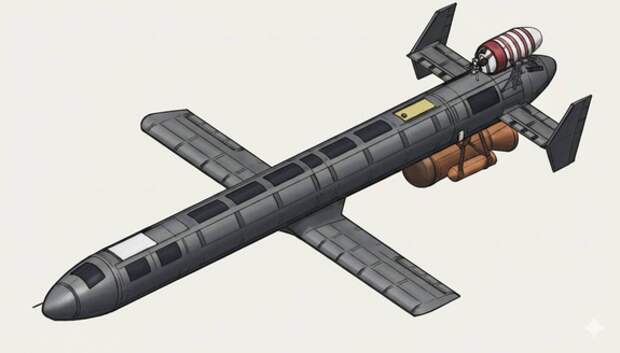 В начале 2026 года ВС РФ впервые применили новый реактивный БПЛА «Герань-5»