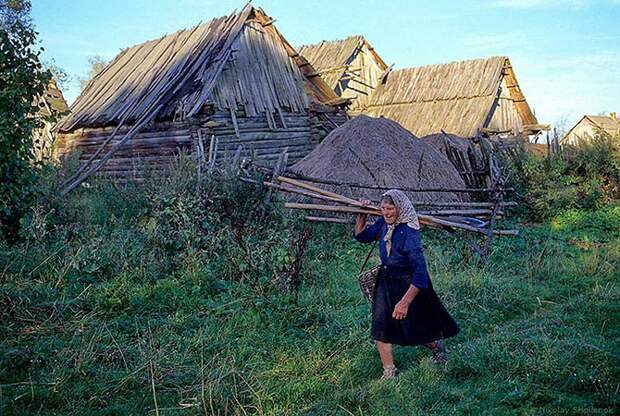 Затерянный мир российской деревни деревня, родина, россия