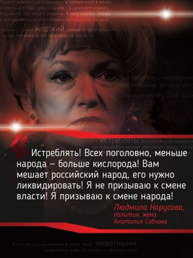 Русофобия в лицах